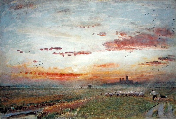 Lincoln autorstwa Albert Goodwin