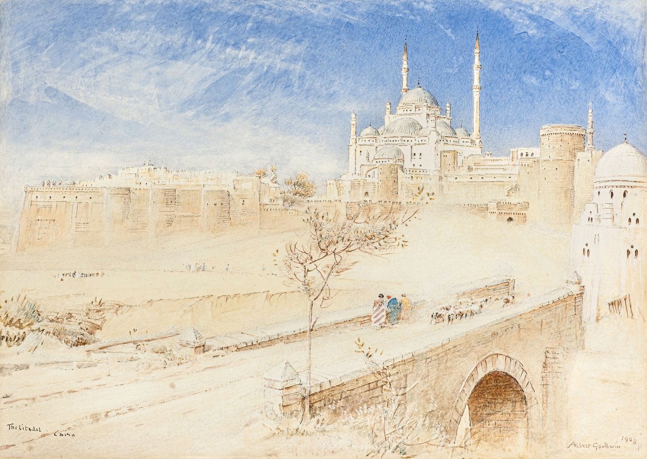 Cytadela, Kair autorstwa Albert Goodwin