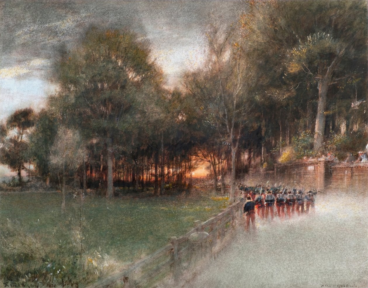 Droga do "chwały" autorstwa Albert Goodwin
