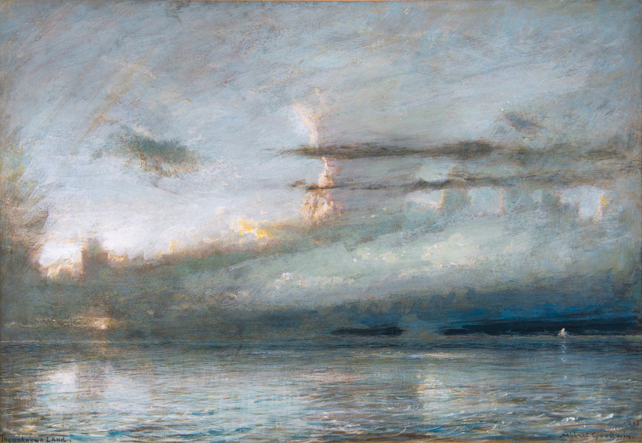 Nieznany ląd autorstwa Albert Goodwin
