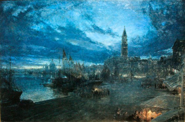 Wenecja z Rivy Schiavoni autorstwa Albert Goodwin