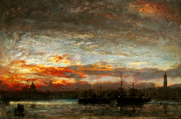 Wenecja autorstwa Albert Goodwin