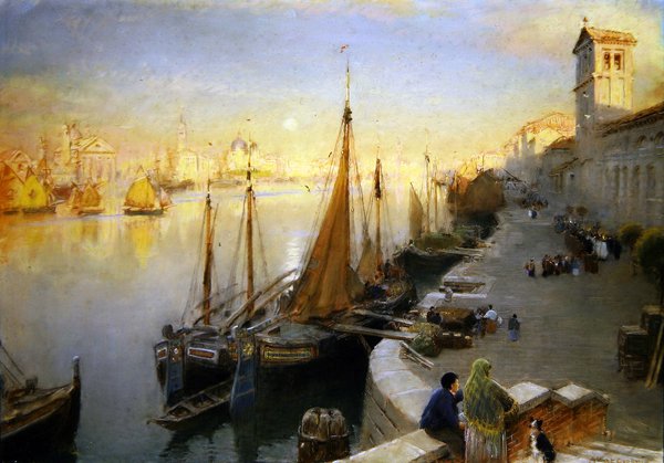 Wenecja autorstwa Albert Goodwin