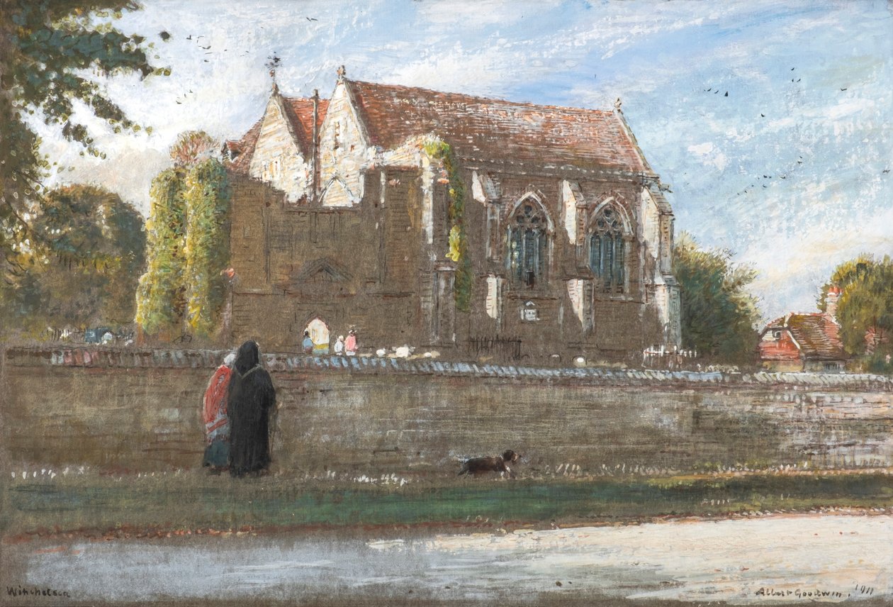 Winchelsea autorstwa Albert Goodwin