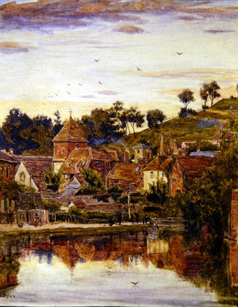 Winchester autorstwa Albert Goodwin
