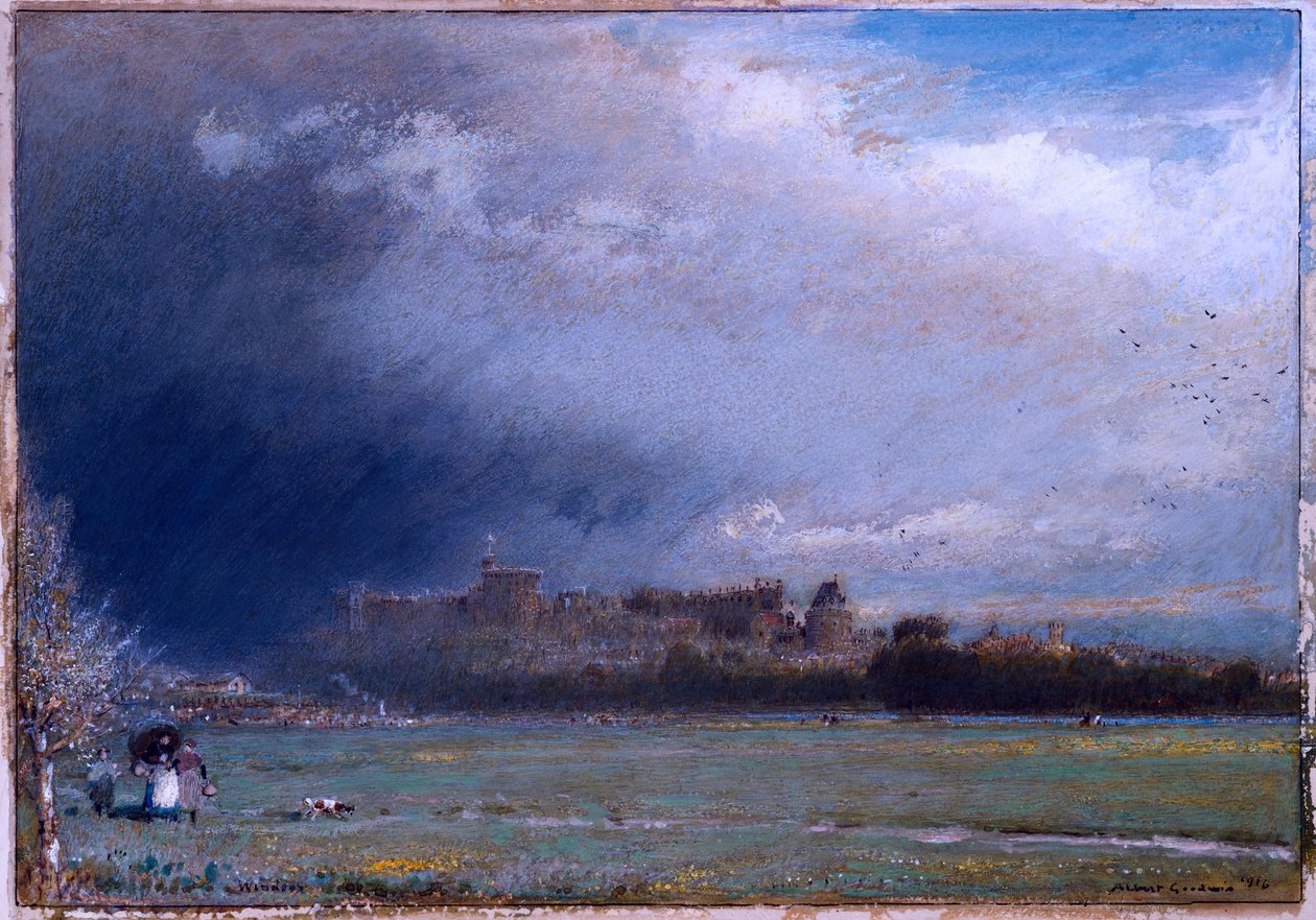 Windsor, 1916 autorstwa Albert Goodwin