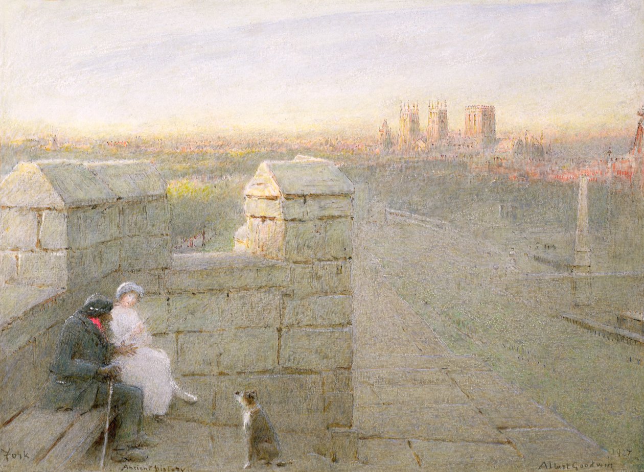 York: Historia starożytna autorstwa Albert Goodwin