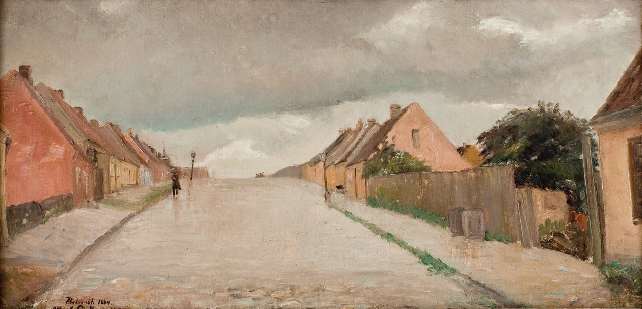 Bakkegade w Hillerød autorstwa Albert Gottschalk