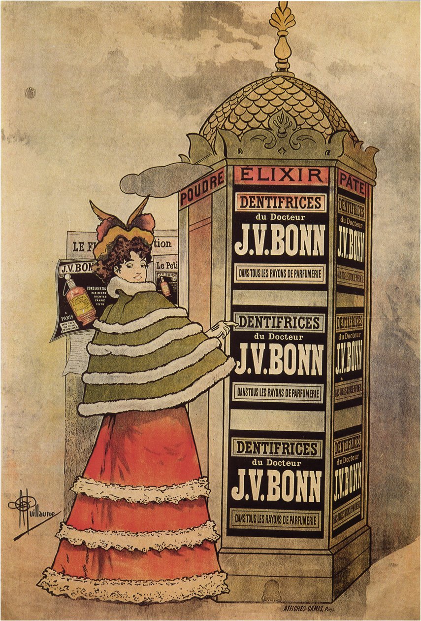 Eliksir-pasty do zębów doktora J. V. Bonn, 1893 autorstwa Albert Guillaume