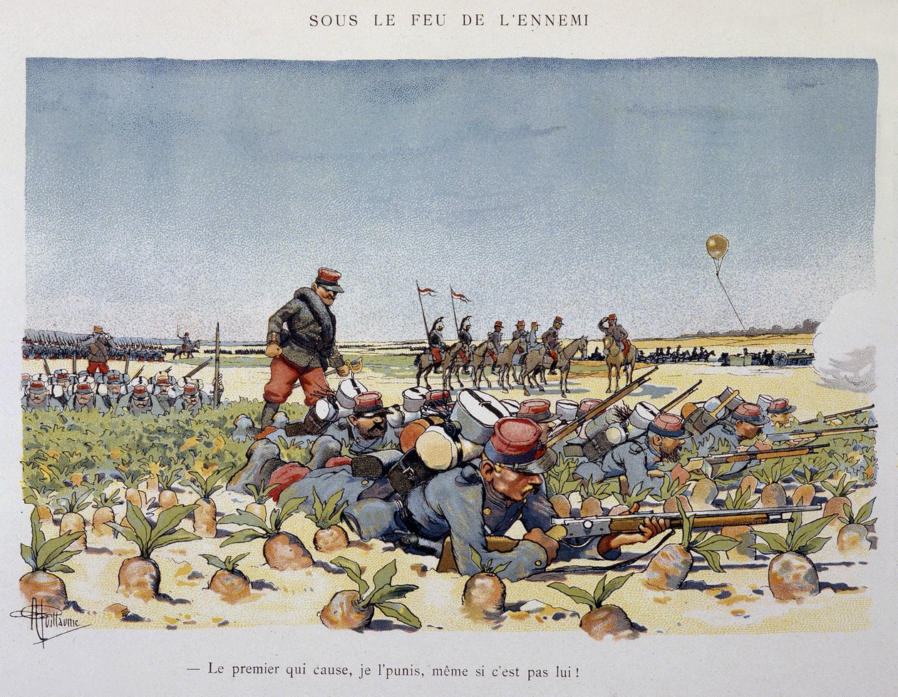Pod ostrzałem wroga - Armee widziana przez A. guillaume