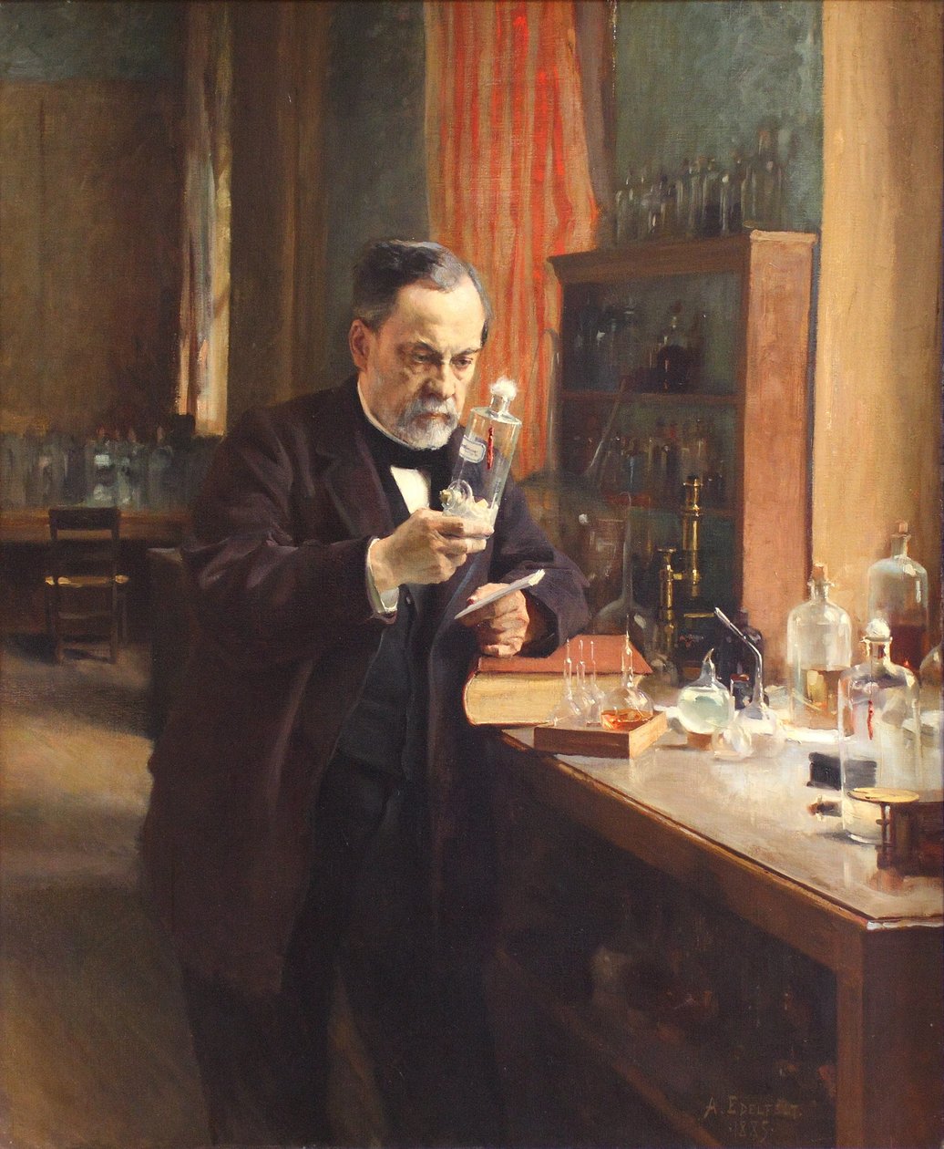 Ludwik Pasteur autorstwa Albert Gustaf Aristides Edelfelt