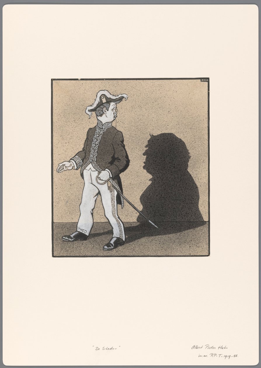 Projekt komiksu politycznego: Cień autorstwa Albert Hahn (I)