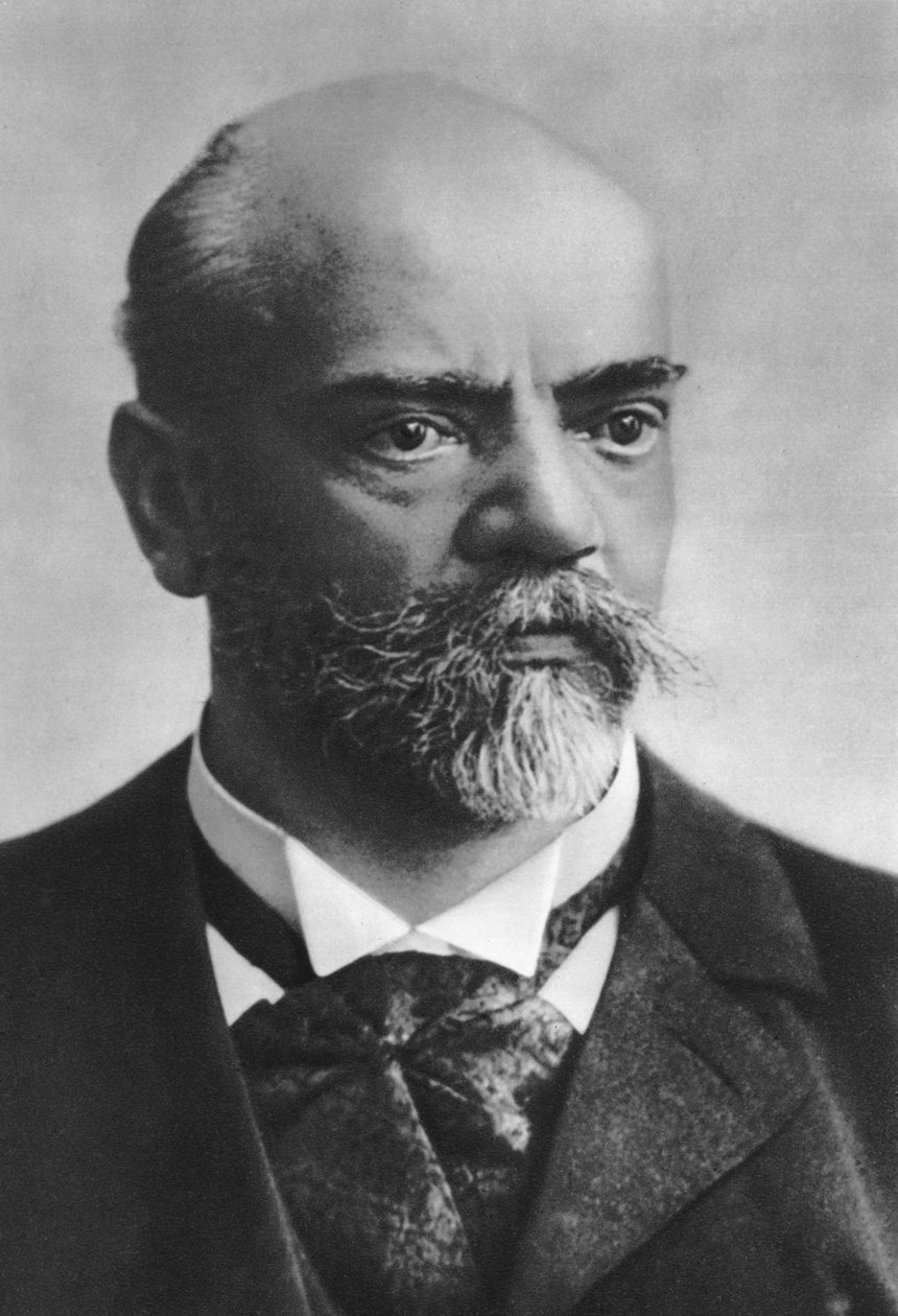 Antonín Leopold Dvorak 1841-1904, czeski kompozytor autorstwa Albert Harlinque