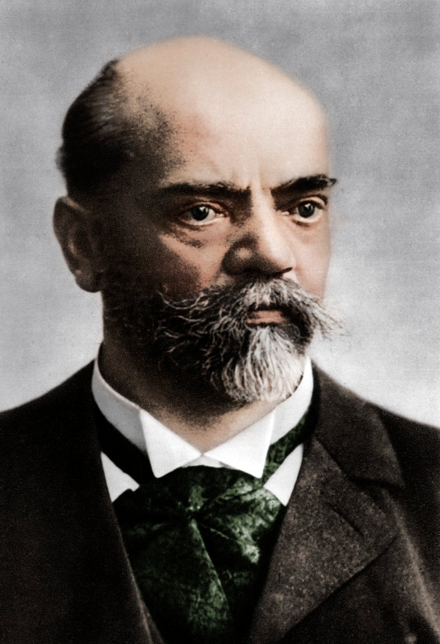Antonín Leopold Dvorak 1841-1904, czeski kompozytor autorstwa Albert Harlinque