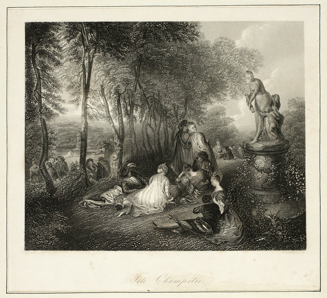Fête Champêtre autorstwa Albert Henry Payne