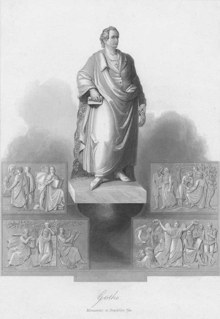 Göthe, połowa końca XIX wieku. autorstwa Albert Henry Payne