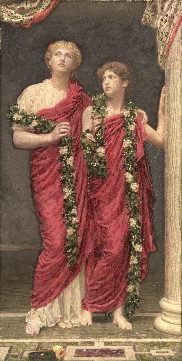 Girlanda autorstwa Albert Joseph Moore