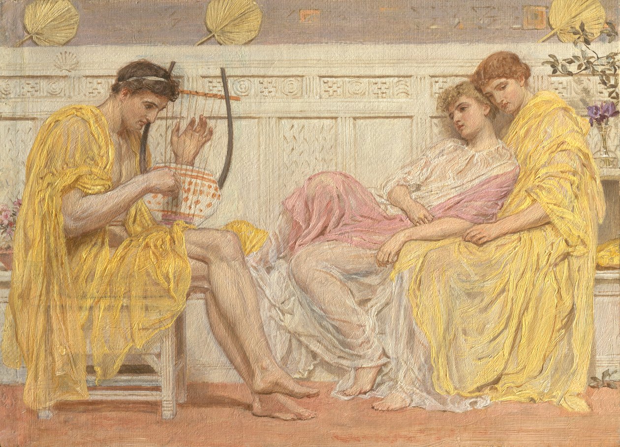 Muzyk autorstwa Albert Joseph Moore