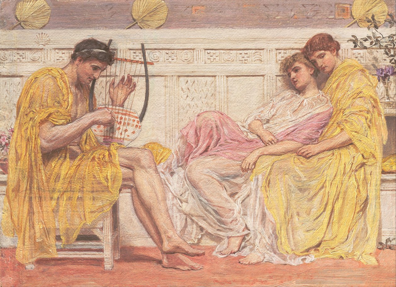 Muzyk autorstwa Albert Joseph Moore