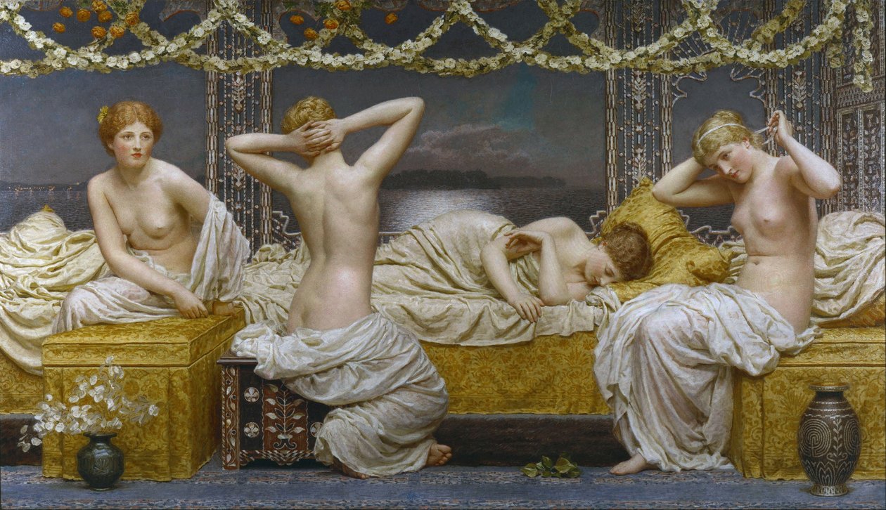 Letnia noc autorstwa Albert Joseph Moore