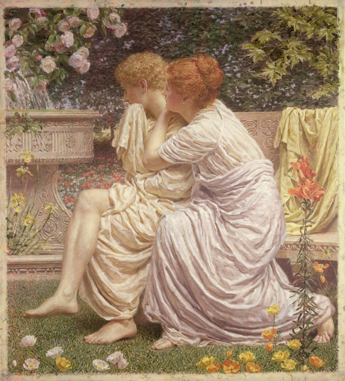 Idylla autorstwa Albert Joseph Moore