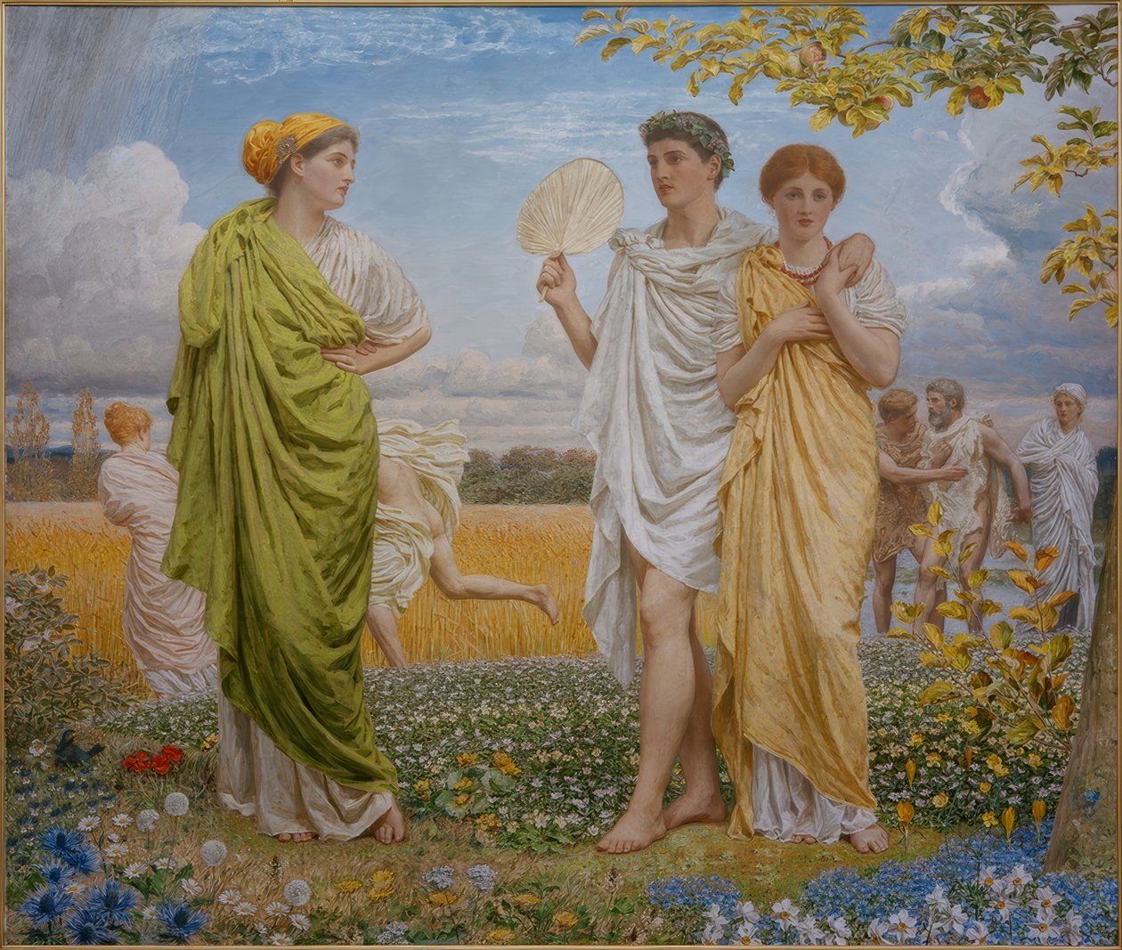 Miłość do wiatrów i pór roku autorstwa Albert Joseph Moore