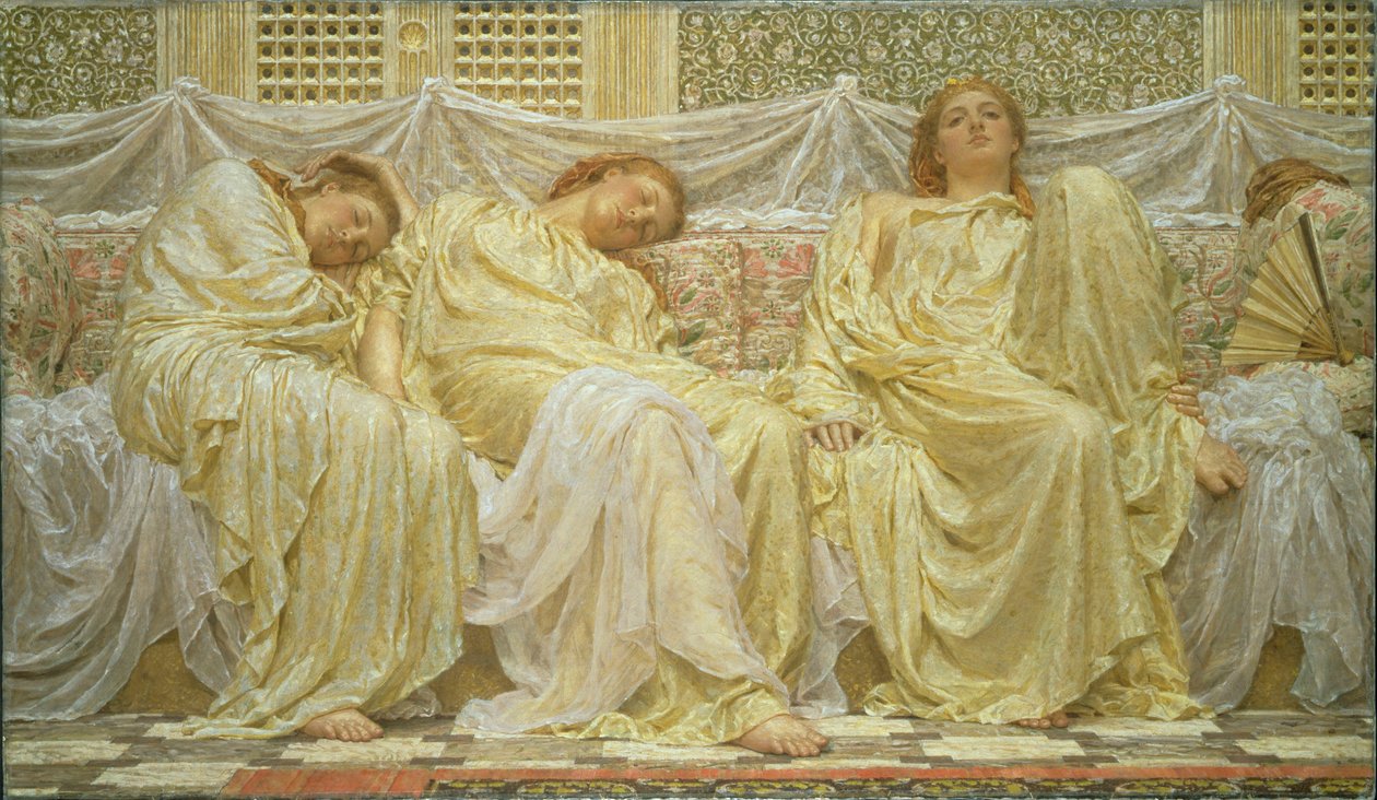 Marzyciele autorstwa Albert Joseph Moore