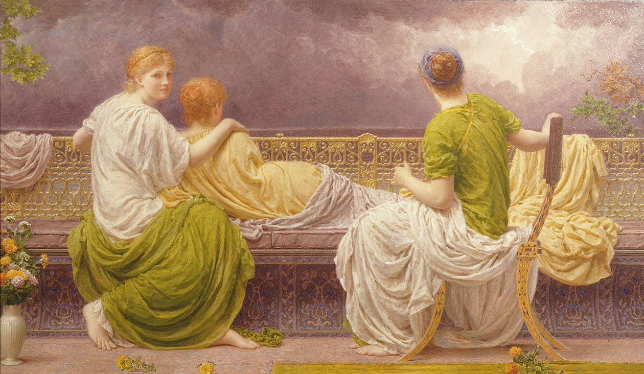 Błyskawica i Światło autorstwa Albert Joseph Moore
