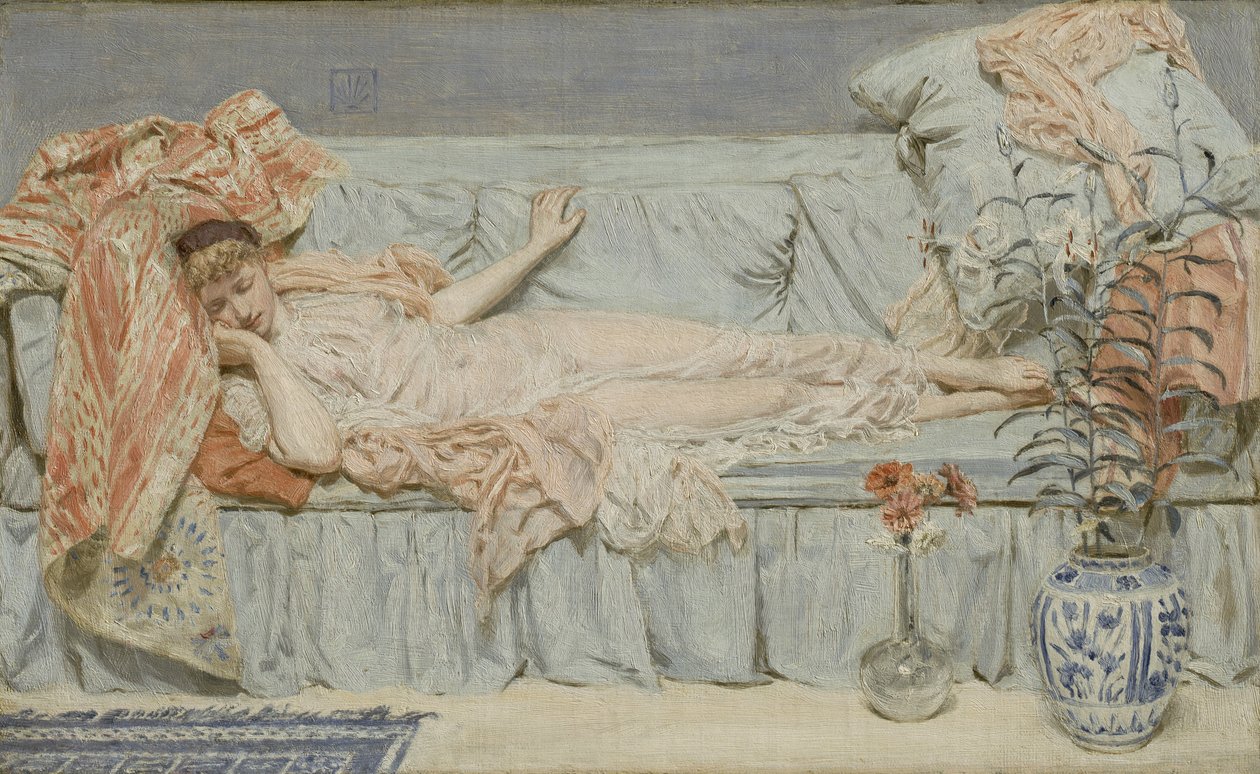 Lilie, 1866 autorstwa Albert Joseph Moore
