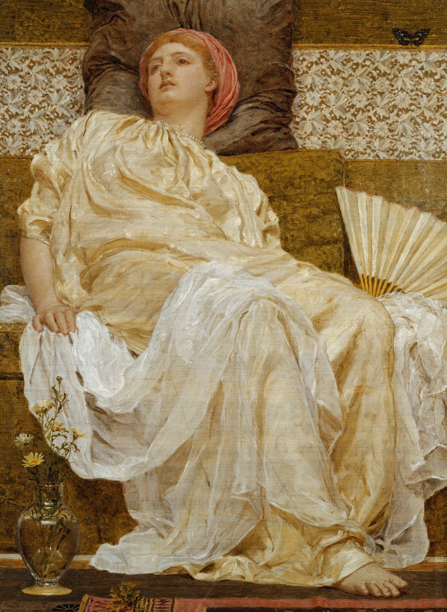 Żółte Marguerites, 1881 autorstwa Albert Joseph Moore