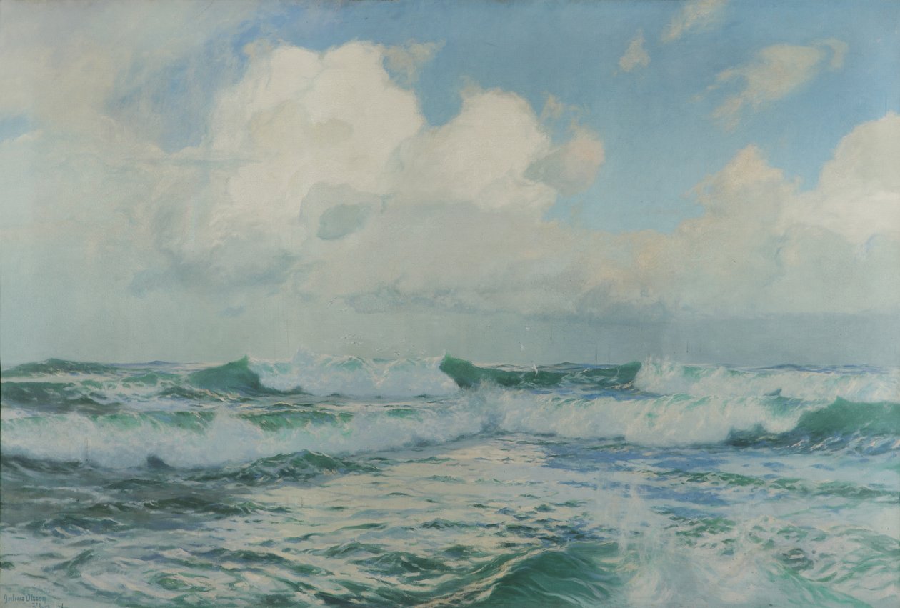 Pieśń morza autorstwa Albert Julius Olsson