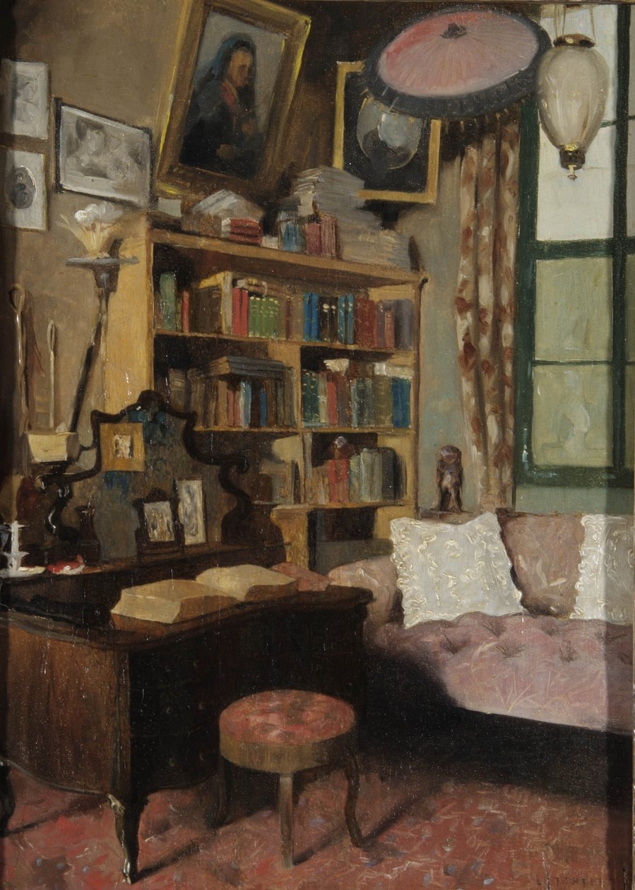 Róg badania Sir Richarda Burtonsa, 1889 autorstwa Albert Letchford