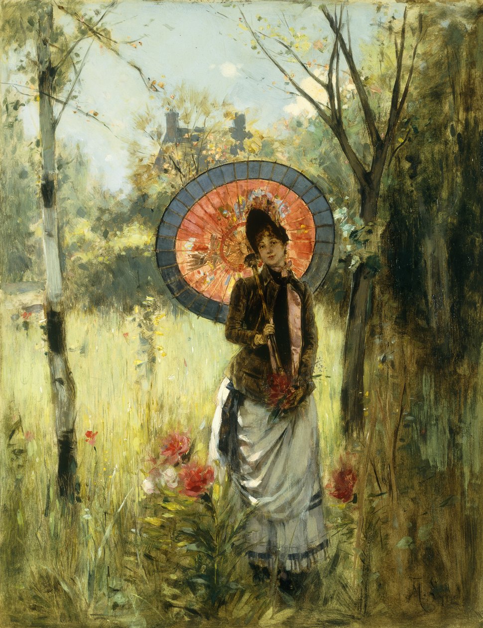 Letni spacer autorstwa Albert Lynch