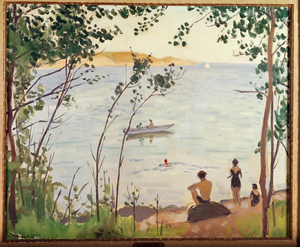 Zatoka Arcachon autorstwa Albert Marquet
