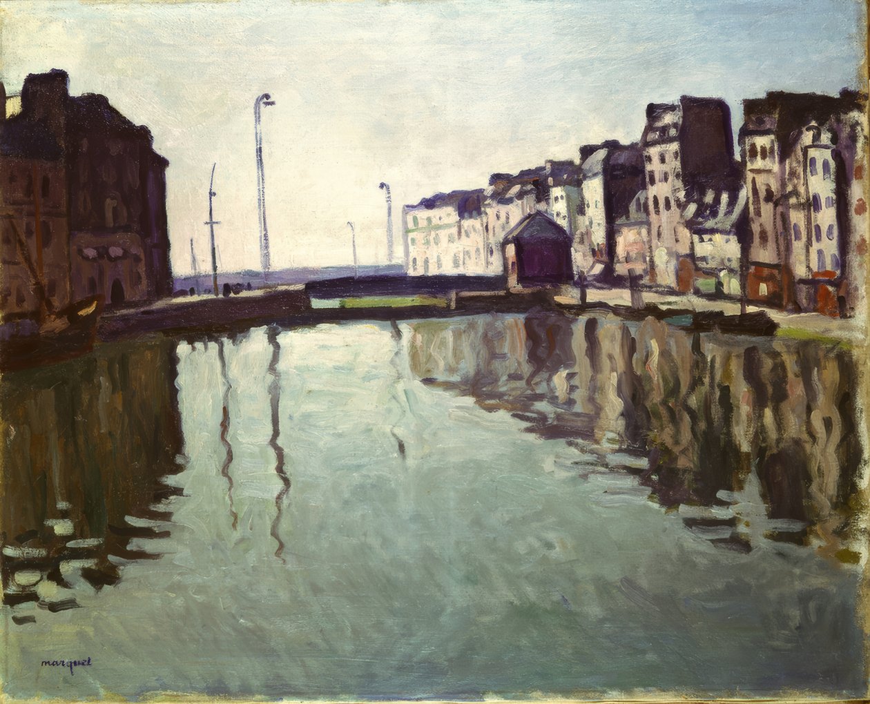 Port Le Havre autorstwa Albert Marquet