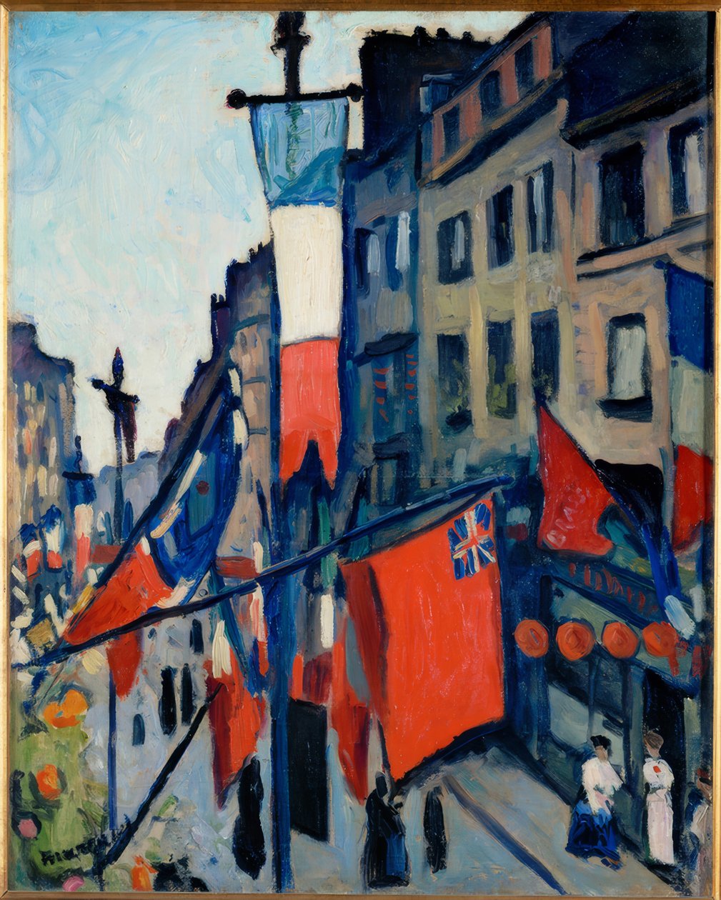 14 lipca w Le Havre autorstwa Albert Marquet