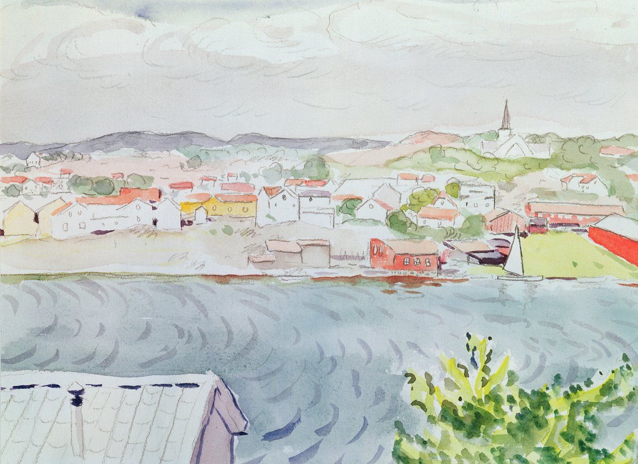 Grimstad, Norwegia autorstwa Albert Marquet