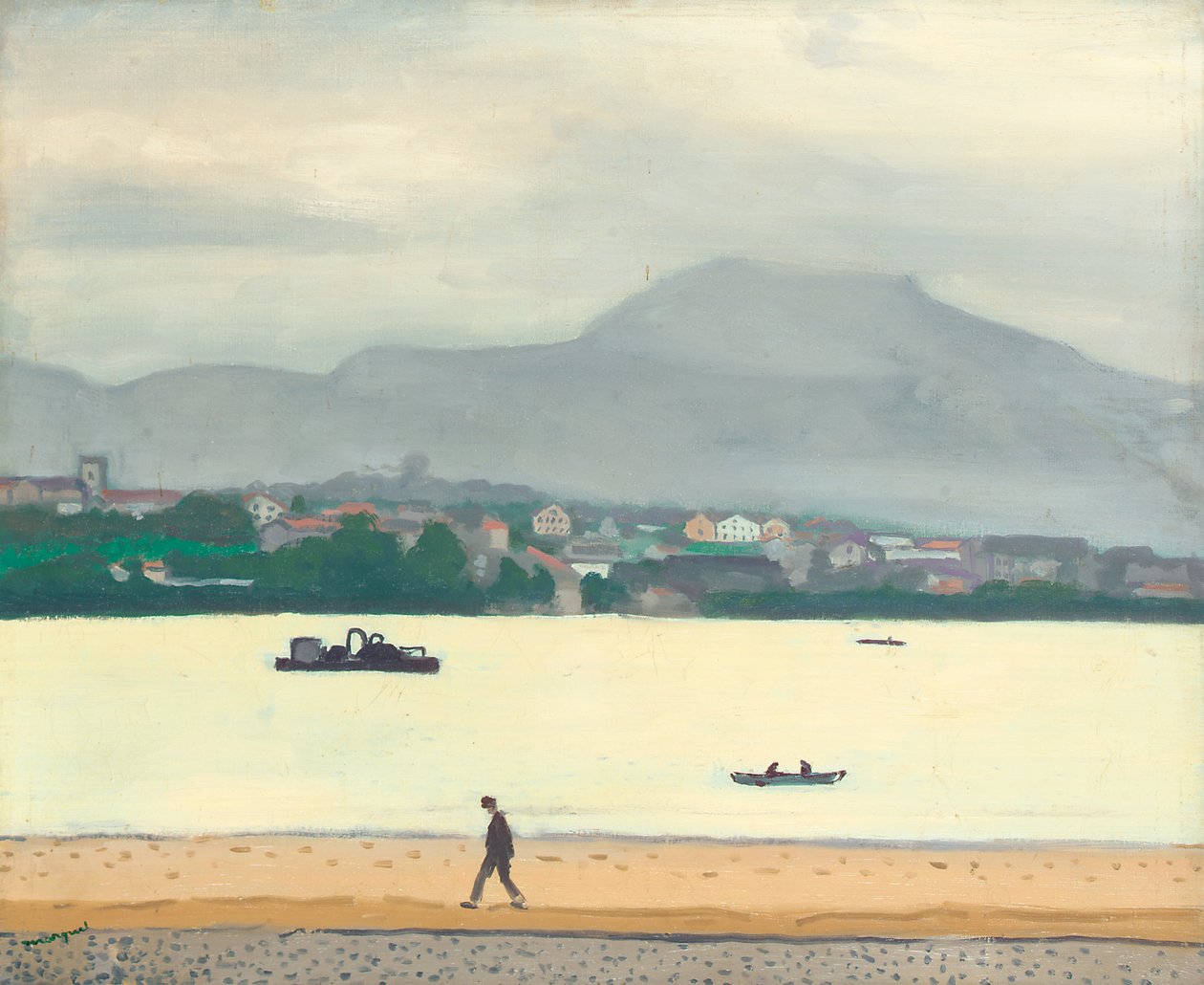 Droga, Hendaye autorstwa Albert Marquet