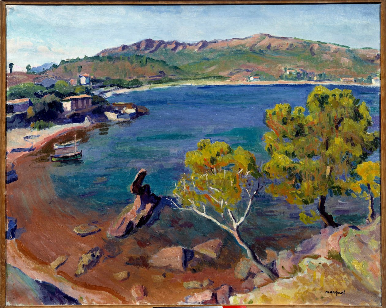 Krajobraz du Midi, XX wiek (olej na płótnie) autorstwa Albert Marquet