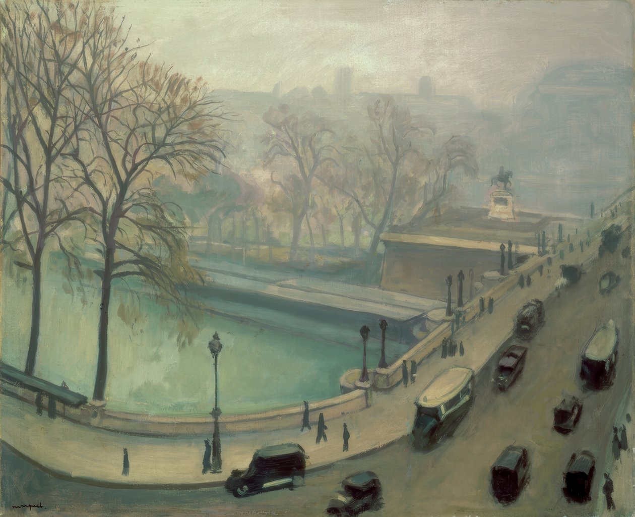 Pont Neuf w Paryżu autorstwa Albert Marquet