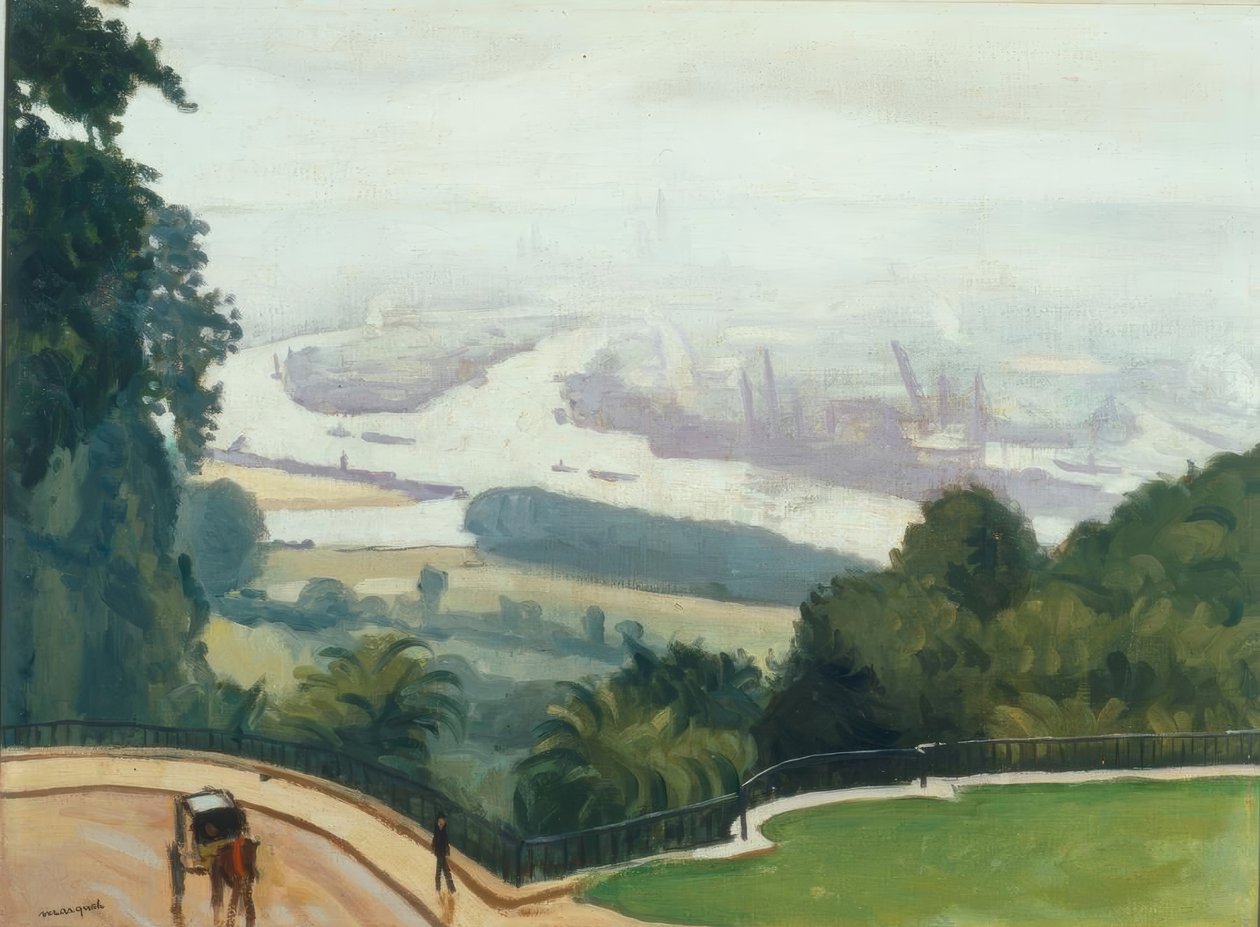 Port w Rouen autorstwa Albert Marquet