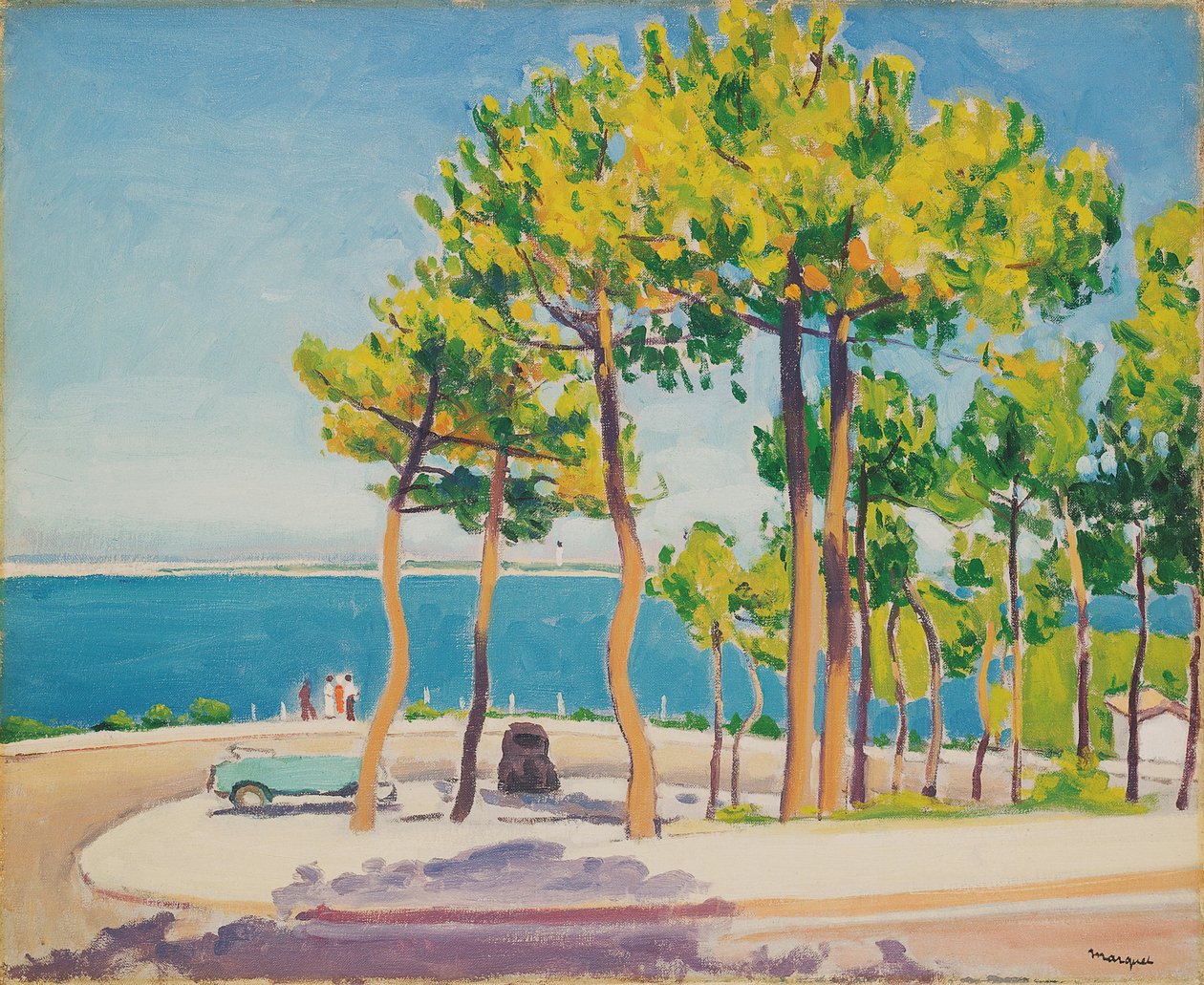 Le Pyla, rondo autorstwa Albert Marquet