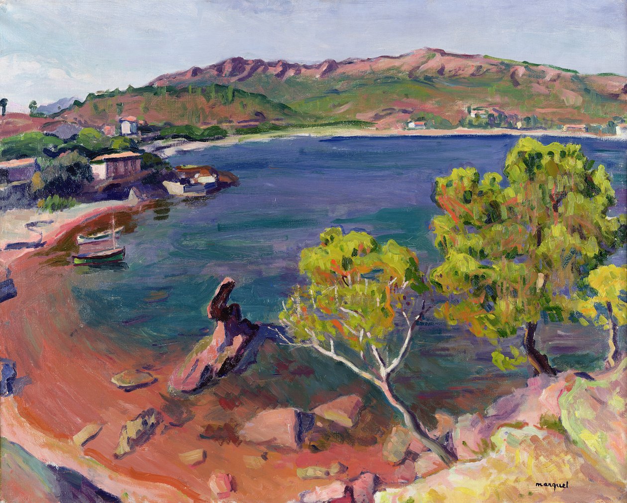 Pejzaż Midi (olej na płótnie) autorstwa Albert Marquet