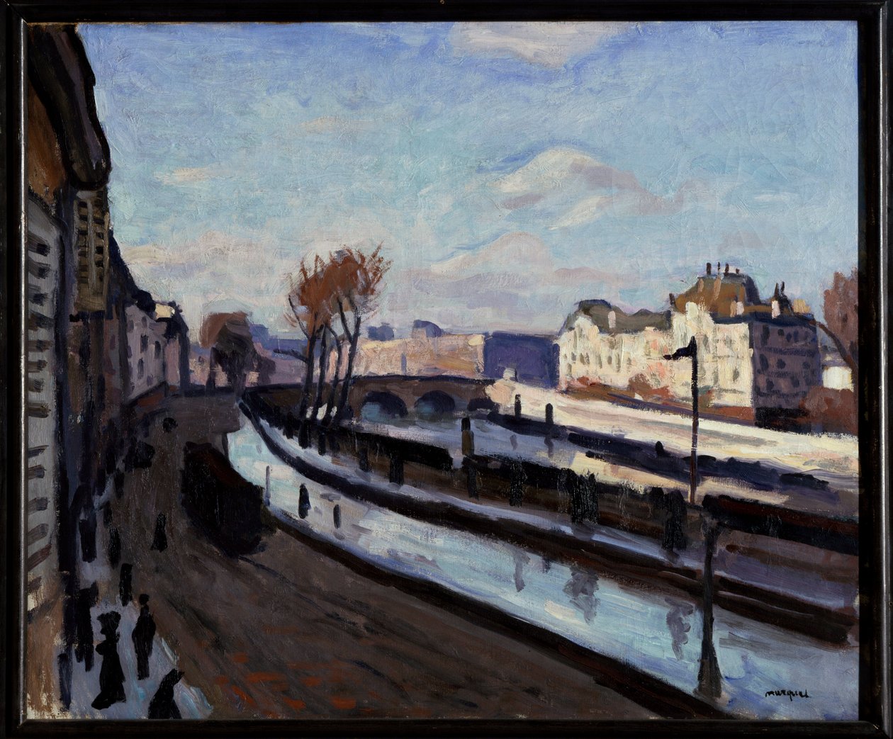 Paryż, Quai des Grands-Augustins autorstwa Albert Marquet