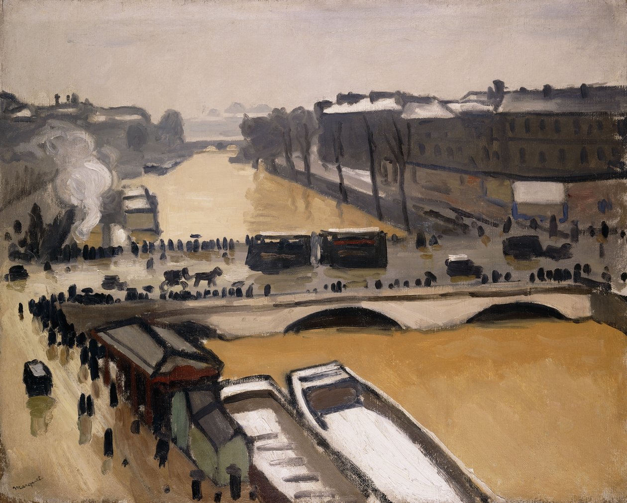 Paryż, most St. Michel autorstwa Albert Marquet
