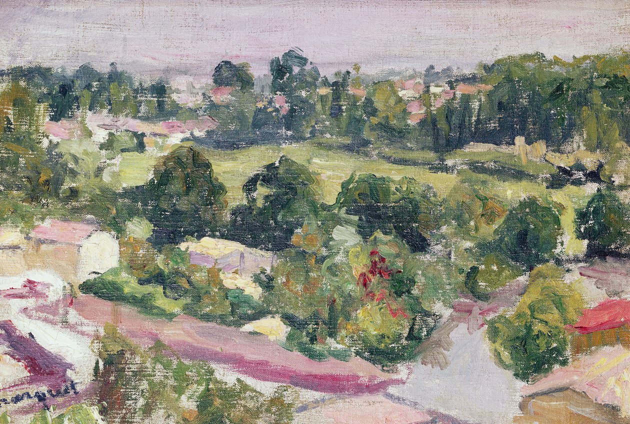 Przedmieście Paryża autorstwa Albert Marquet
