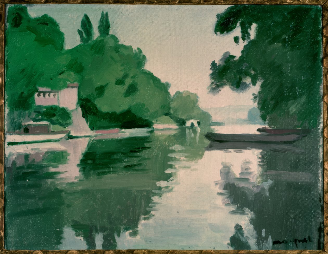 Krajobraz w Chenevières autorstwa Albert Marquet
