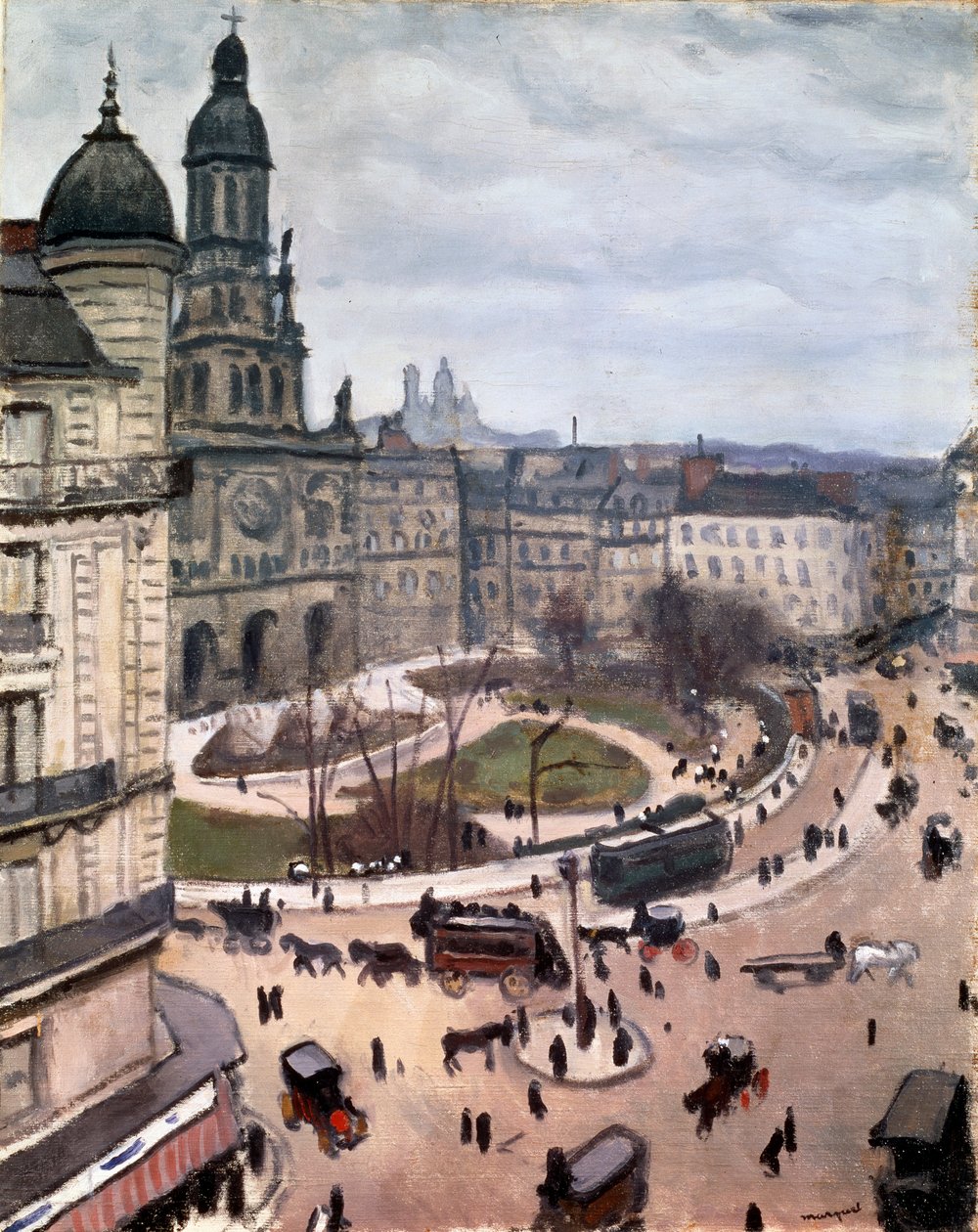 Place de la Trinité w Paryżu, 1911. autorstwa Albert Marquet
