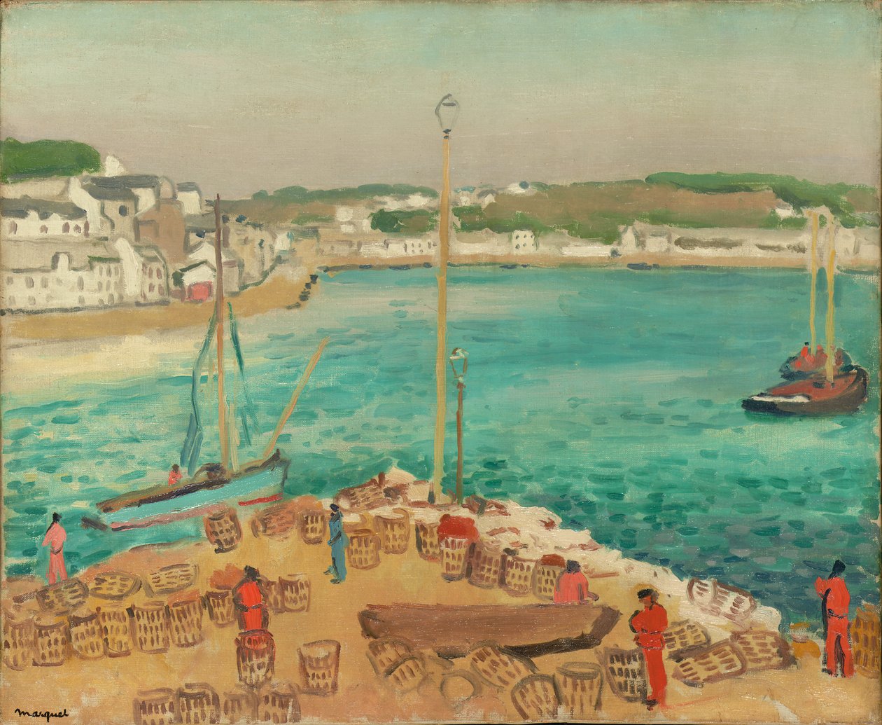 Nabrzeże Audierne autorstwa Albert Marquet