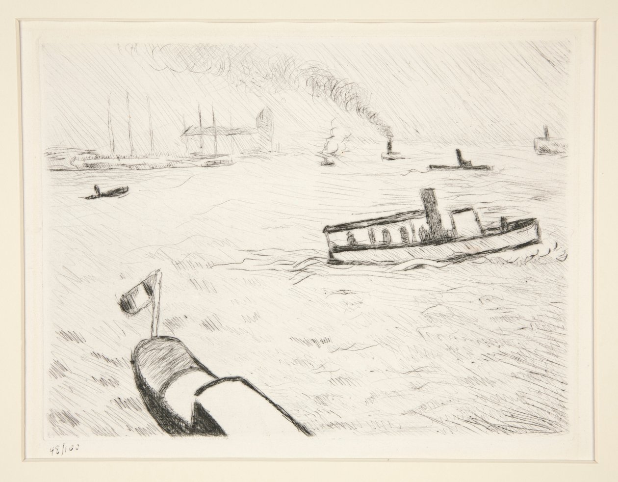 Holownik w Hamburgu autorstwa Albert Marquet